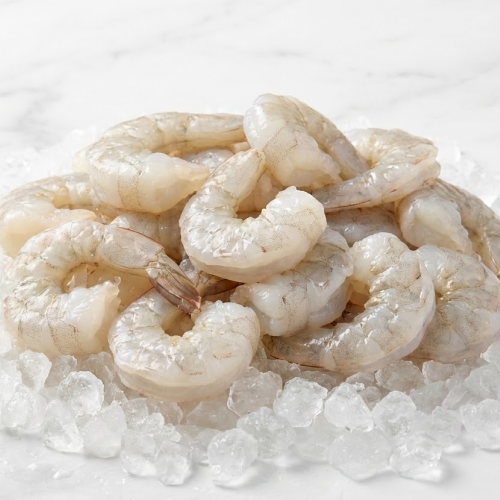 proexpo ecuadorian white shrimp 26/30 (camarón) – peeled & deveined (tail off) | 2lb bag