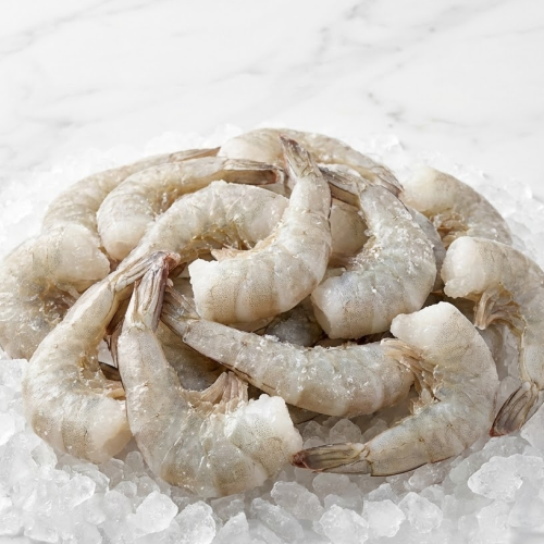 alimesa white shrimp 36/40 (camarón) – headless shell on (hlso) | frozen block