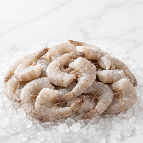 ecuadorian white shrimp 31/35 (camarón) – headless shell on (hlso) | 4lb block