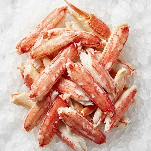 cooked snow crab meat (carne de cangrejo de nieve) – picked & ready to use