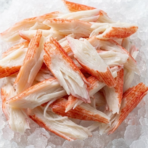 premium imitation crab flakes (surimi/jaiba) – ready to eat | 1lb pack