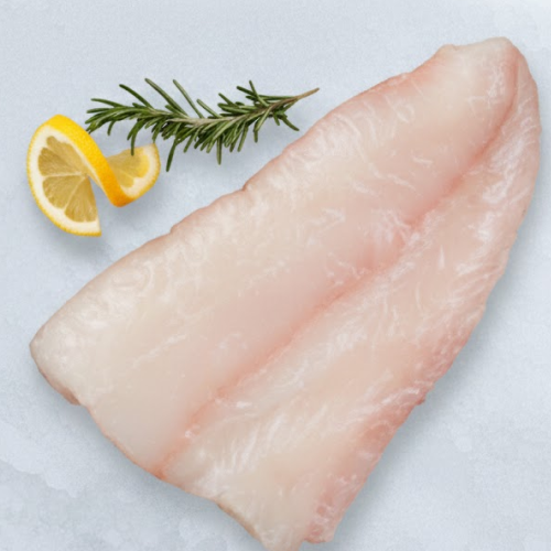 fresh wild caught mexican halibut (5 8 lbs) – premium steak quality white fish