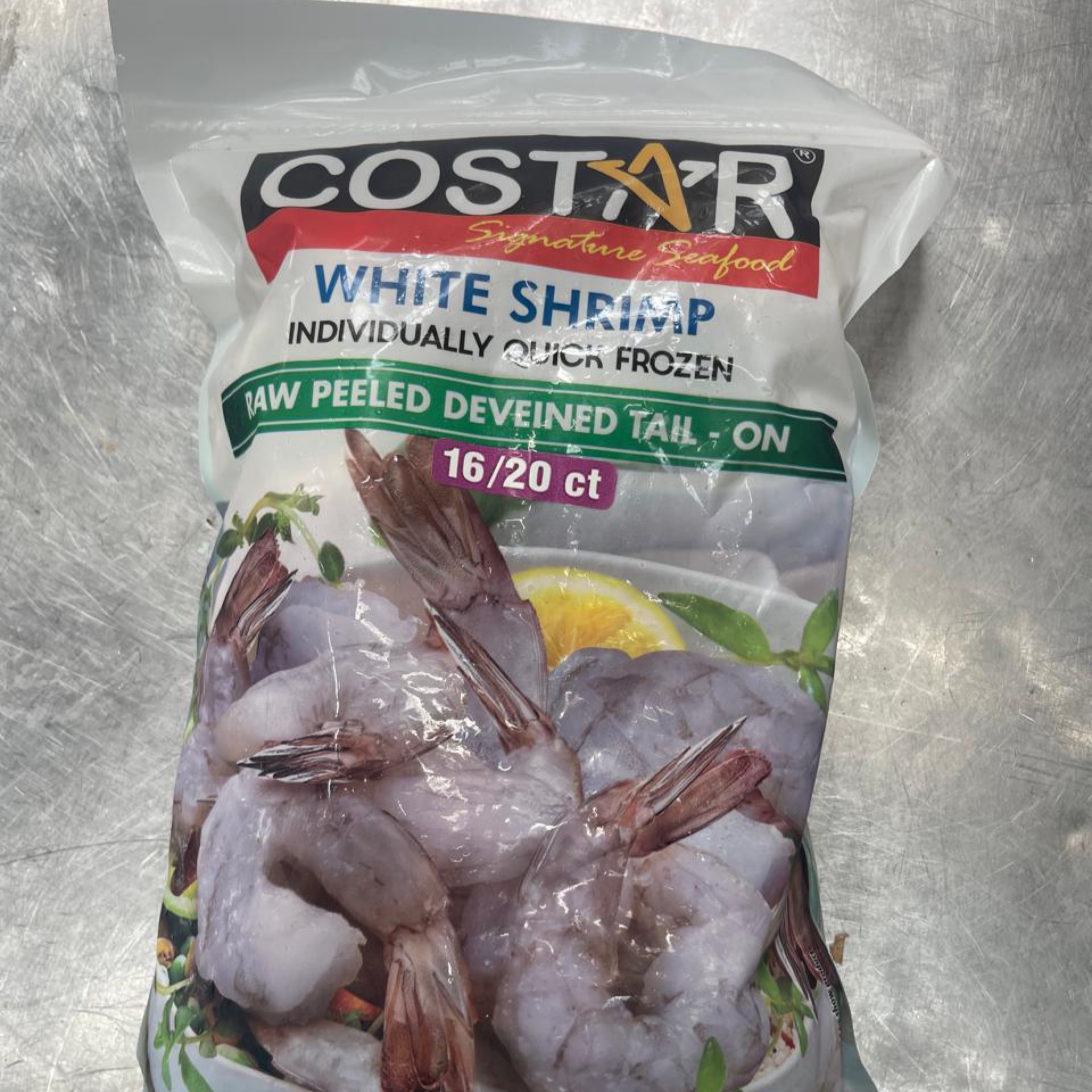 16/20 costar ecuador p&nd t/off farm 2/lbs