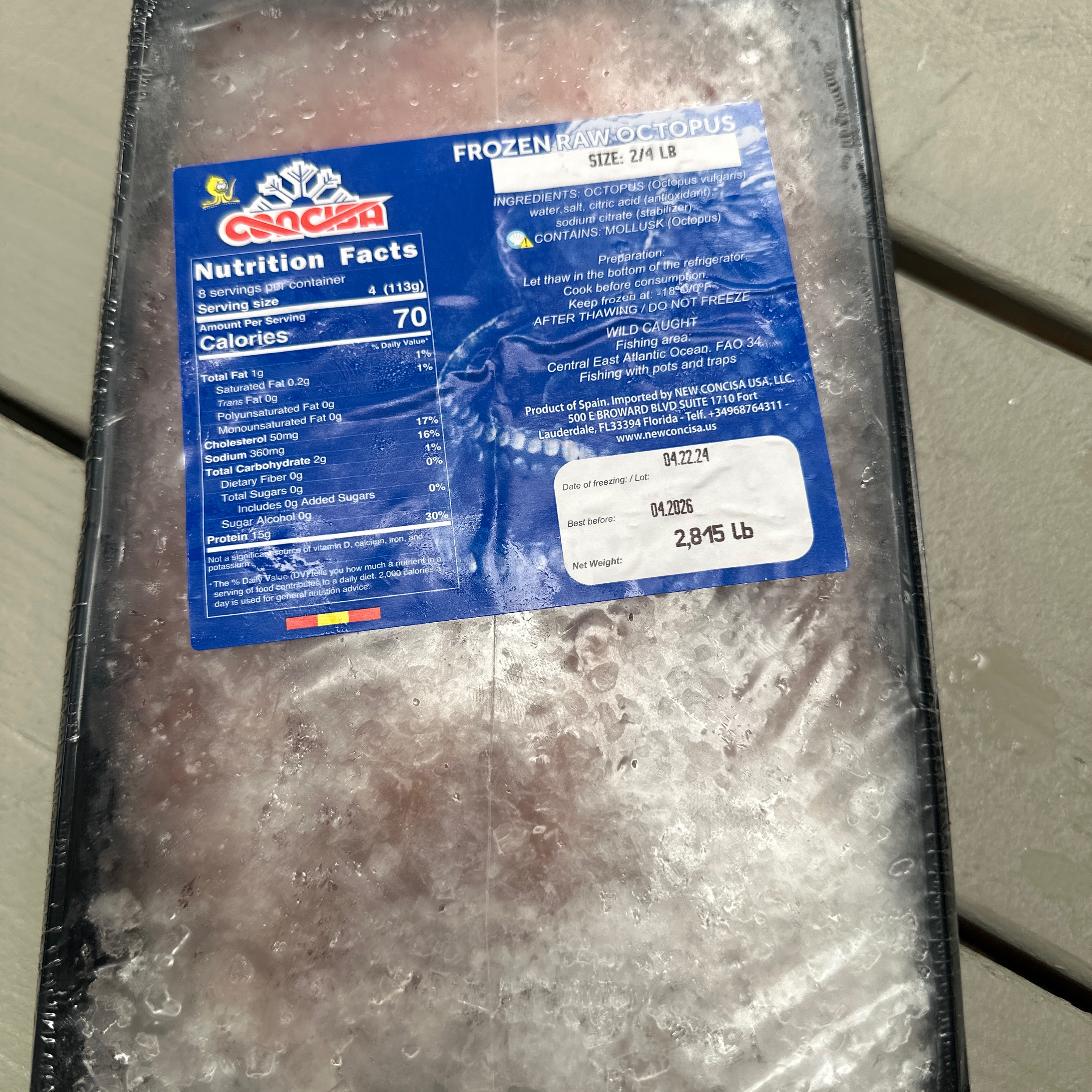 octopus 2/4 spain concisa