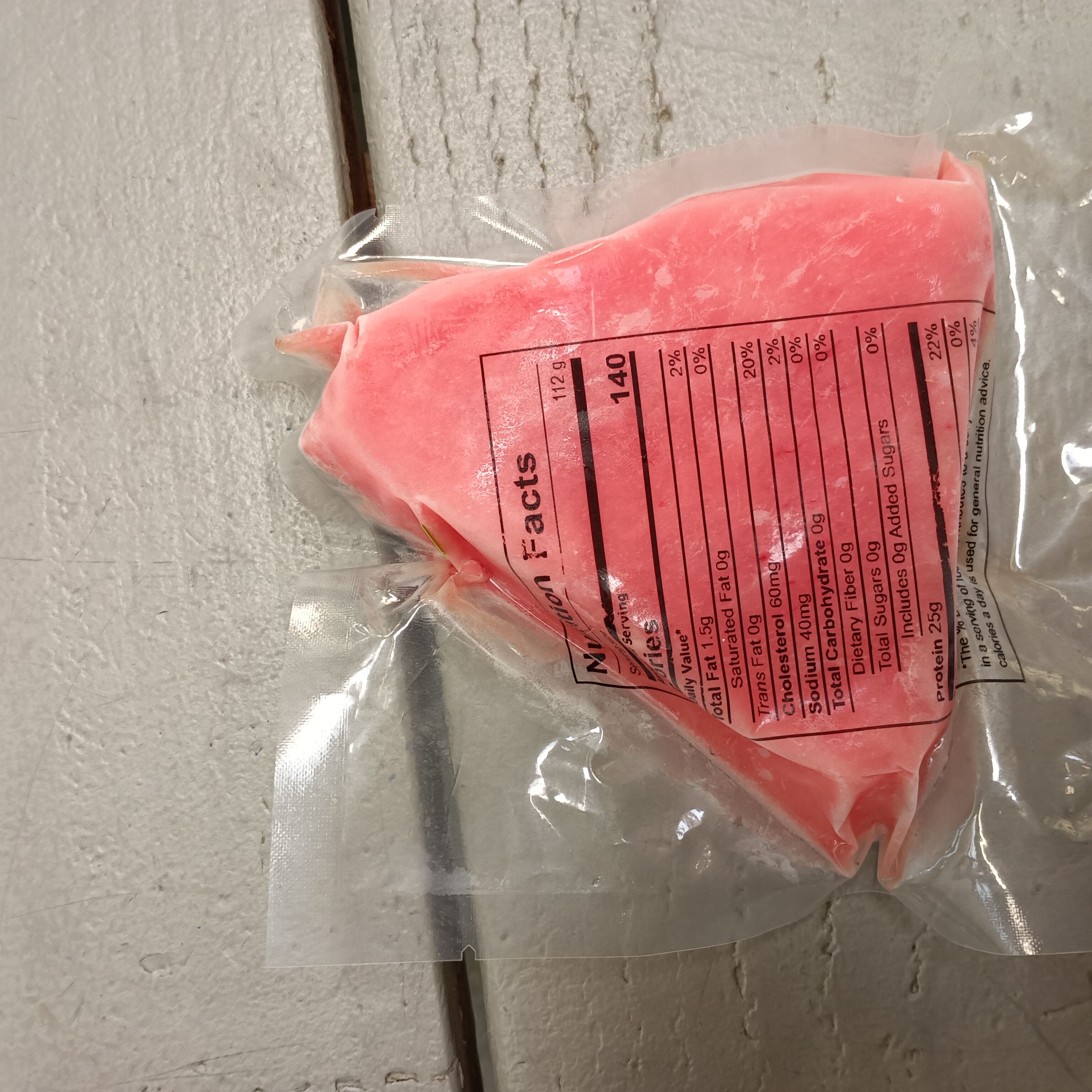 tuna steak 6oz saturday