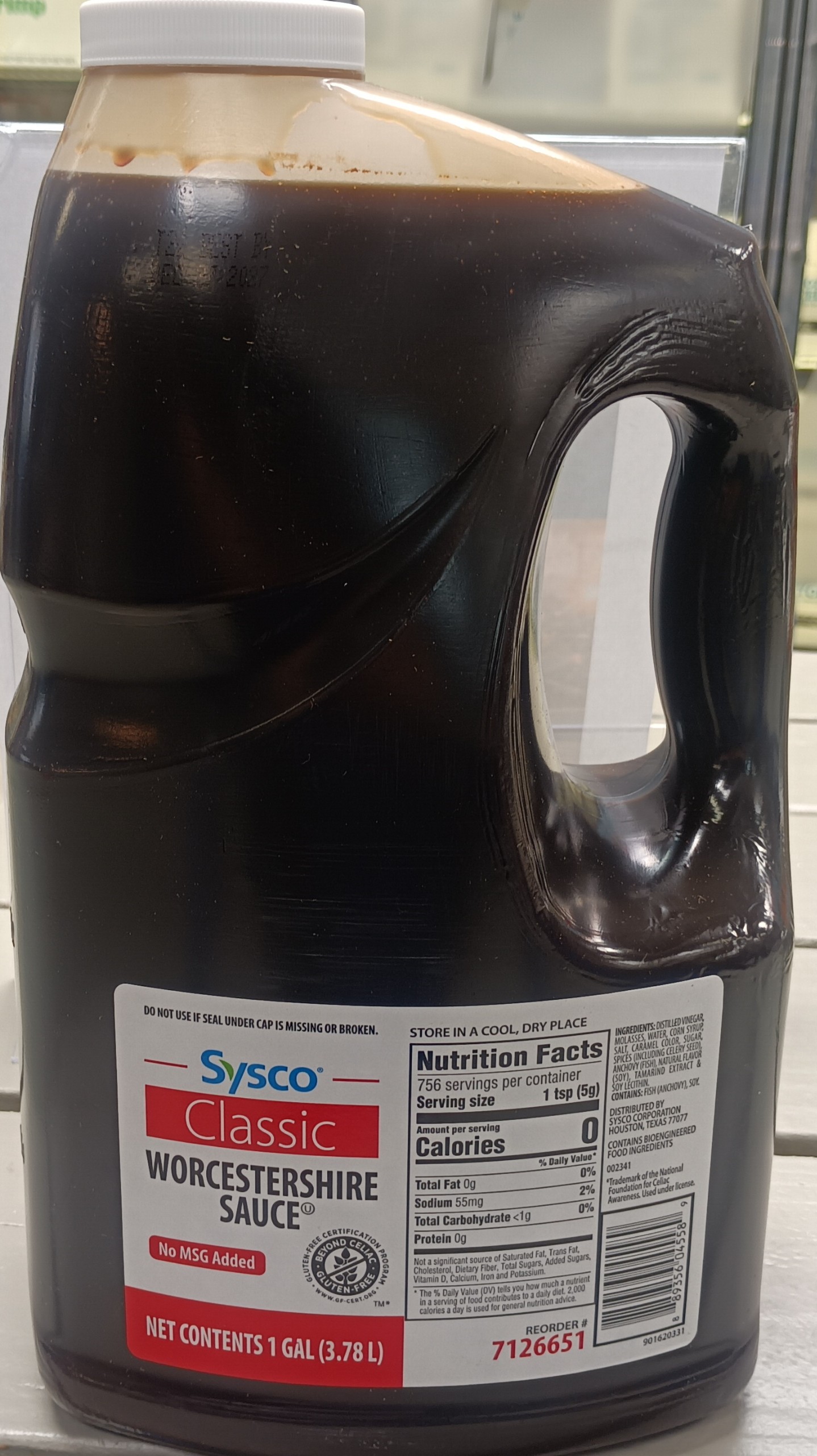 lea&perrins worcestershire sauce 1gal