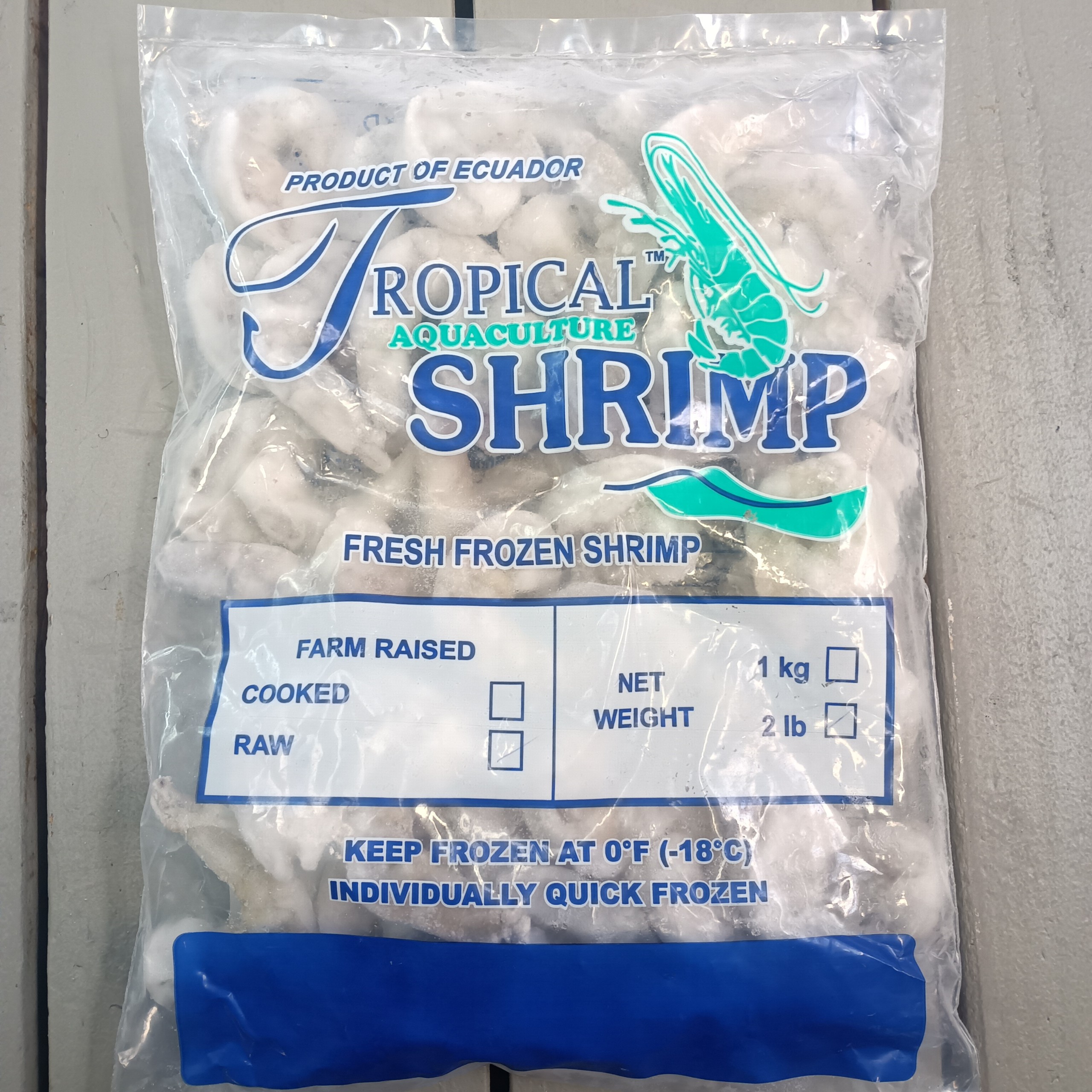 21/25 p&d t/off tropical ecuador 2 lbs